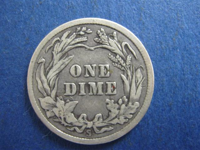 1915s Barber Dime